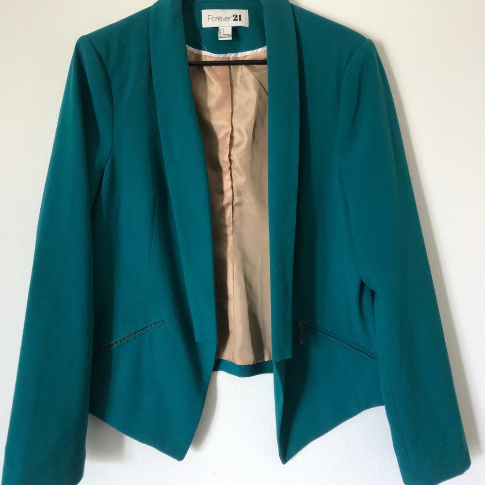 Vintage Teal Blazer